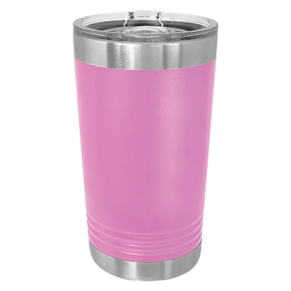 Personalized 16oz Stainless Steel Tumblers - 16 Colours