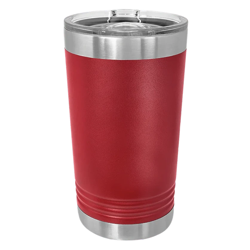 Personalized 16oz Stainless Steel Tumblers - 16 Colours
