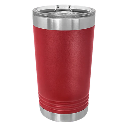 Personalized 16oz Stainless Steel Tumblers - 16 Colours