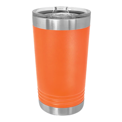 Personalized 16oz Stainless Steel Tumblers - 16 Colours