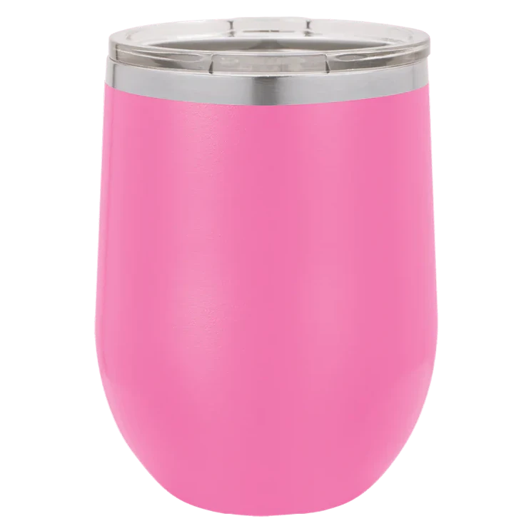 Personalized 12oz Stainless Steel Wine Tumblers