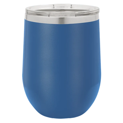 Personalized 12oz Stainless Steel Wine Tumblers