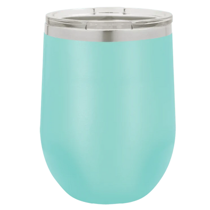Personalized 12oz Stainless Steel Wine Tumblers