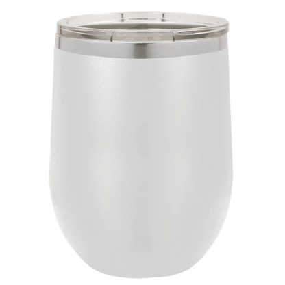 Personalized 12oz Stainless Steel Wine Tumblers