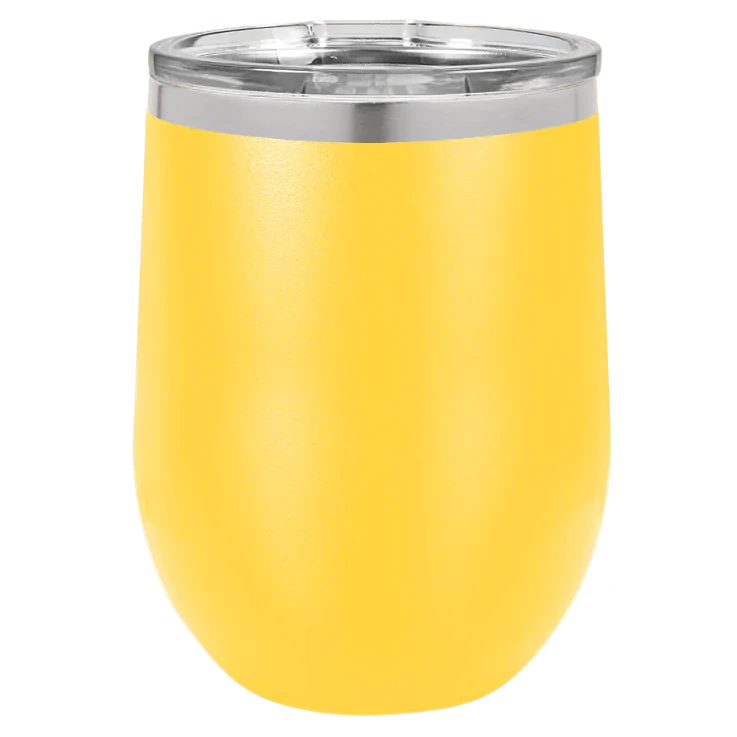 Personalized 12oz Stainless Steel Wine Tumblers