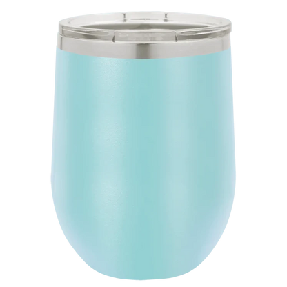 Personalized 12oz Stainless Steel Wine Tumblers