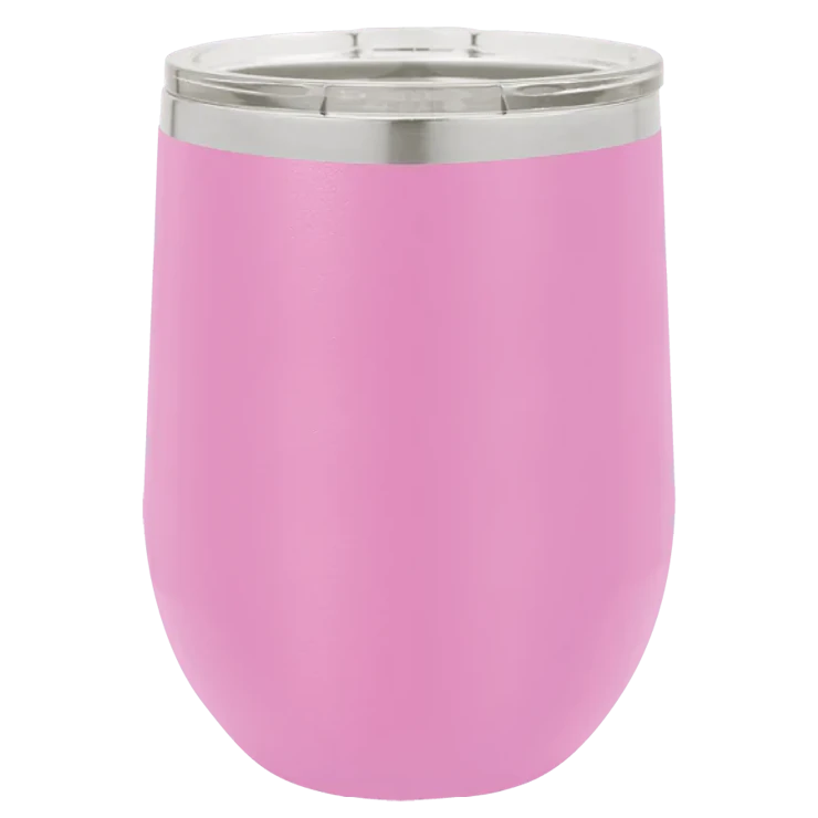 Personalized 12oz Stainless Steel Wine Tumblers