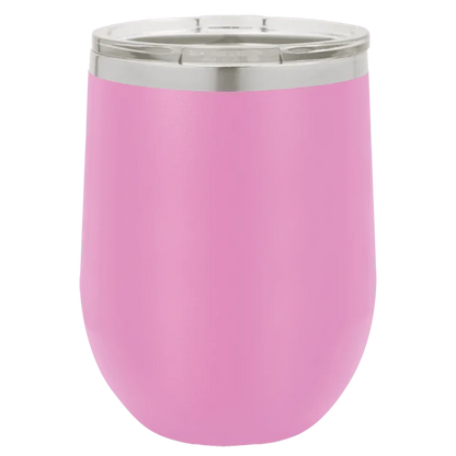 Personalized 12oz Stainless Steel Wine Tumblers