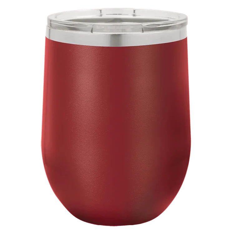 Personalized 12oz Stainless Steel Wine Tumblers