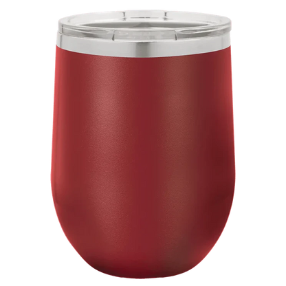 Personalized 12oz Stainless Steel Wine Tumblers