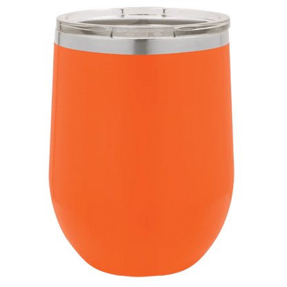 Personalized 12oz Stainless Steel Wine Tumblers