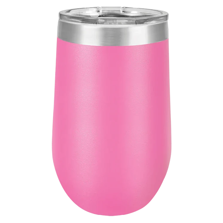 Personalized 16oz Stainless Steel Wine Tumblers