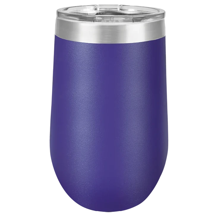 Personalized 16oz Stainless Steel Wine Tumblers