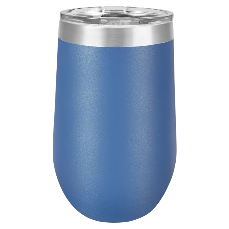 Personalized 16oz Stainless Steel Wine Tumblers