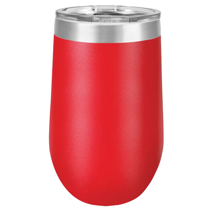 Personalized 16oz Stainless Steel Wine Tumblers