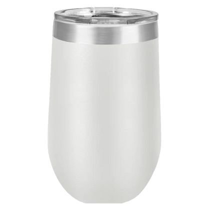 Personalized 16oz Stainless Steel Wine Tumblers