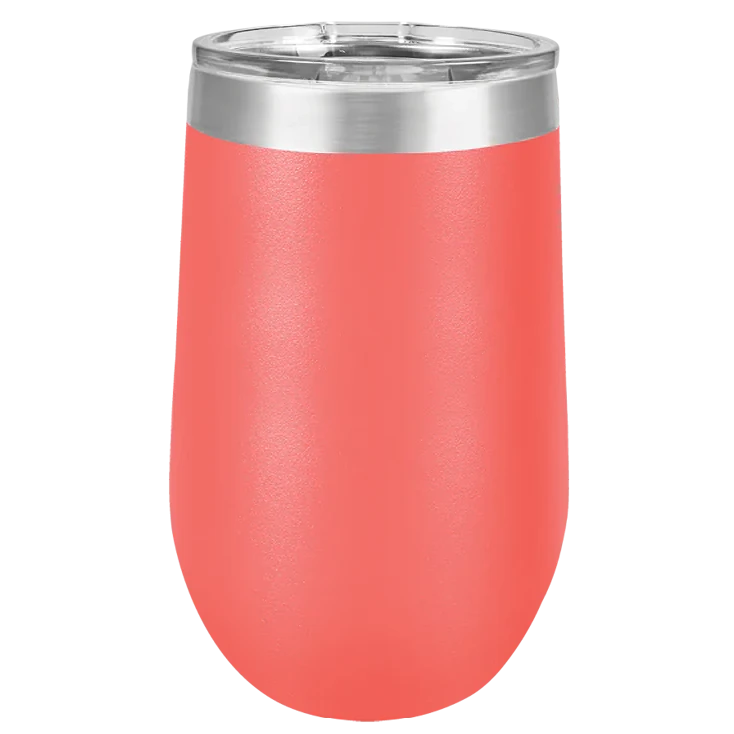 Personalized 16oz Stainless Steel Wine Tumblers