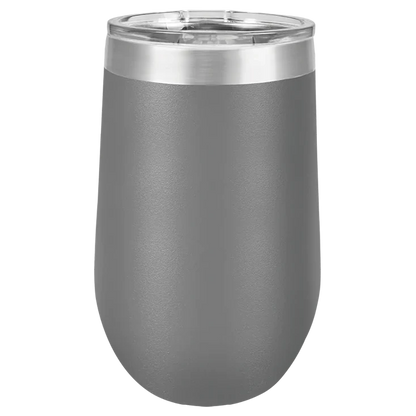 Personalized 16oz Stainless Steel Wine Tumblers