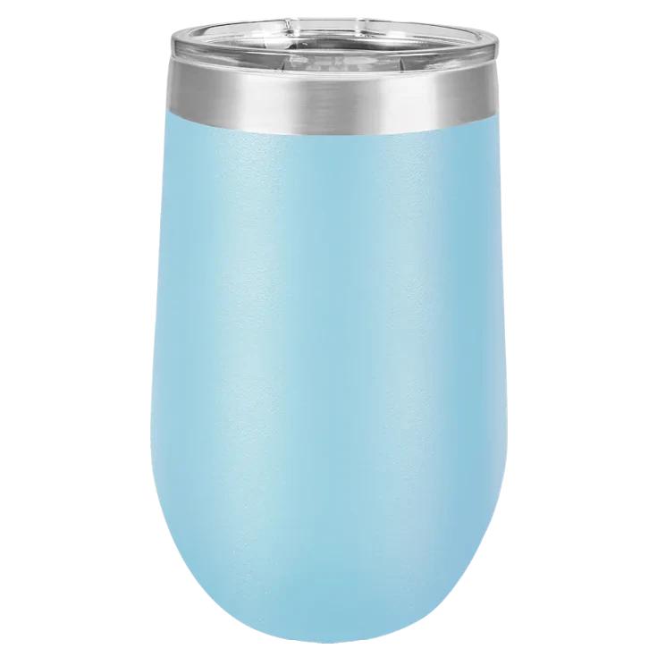 Personalized 16oz Stainless Steel Wine Tumblers
