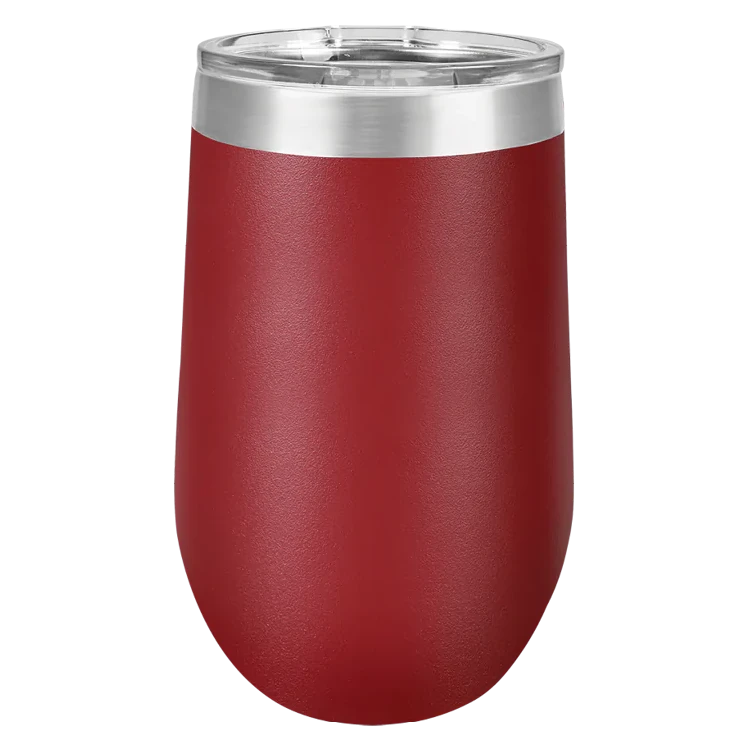 Personalized 16oz Stainless Steel Wine Tumblers