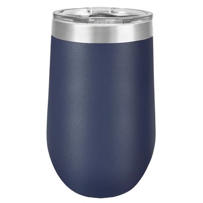 Personalized 16oz Stainless Steel Wine Tumblers