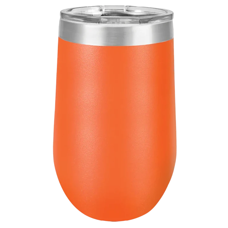 Personalized 16oz Stainless Steel Wine Tumblers