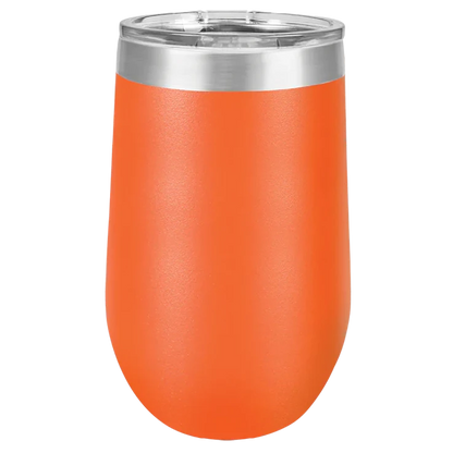 Personalized 16oz Stainless Steel Wine Tumblers