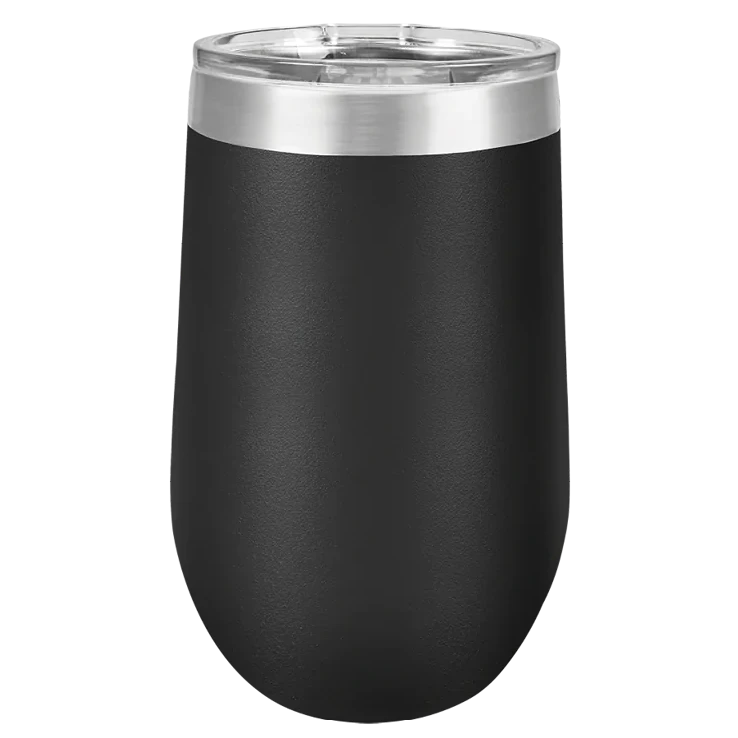 Personalized 16oz Stainless Steel Wine Tumblers
