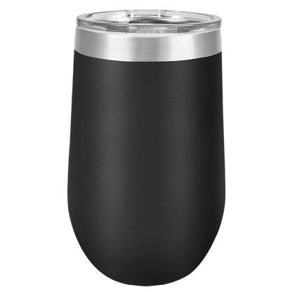 Personalized 16oz Stainless Steel Wine Tumblers