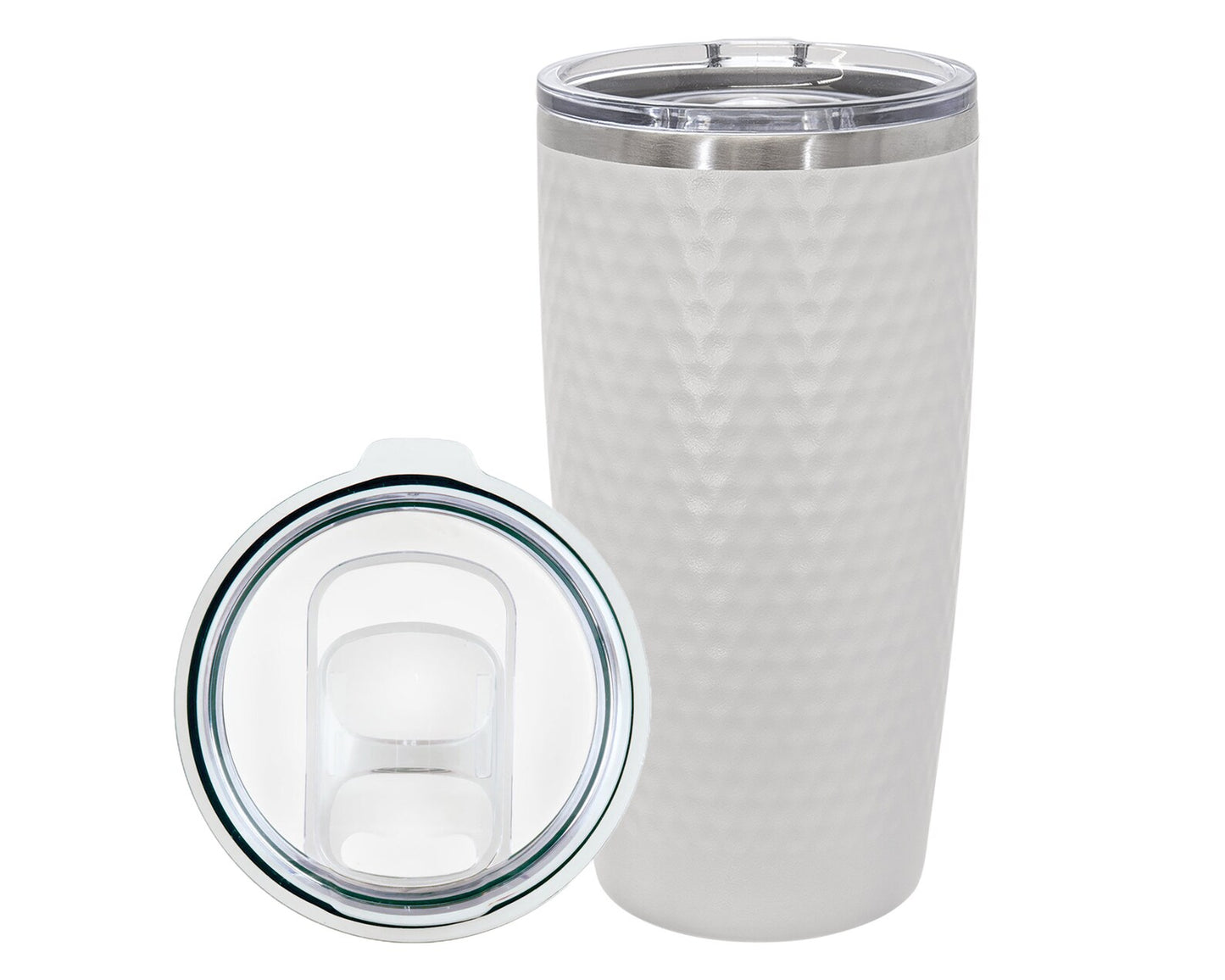 Personalized 20oz Stainless Steel Golf Ball Dimple Tumblers