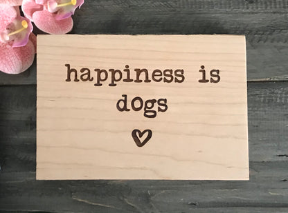 Personalized Wooden Mini Signs - Custom Design