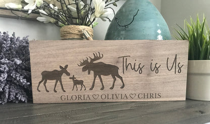 Personalized Engraved Wooden Signs - Custom Design