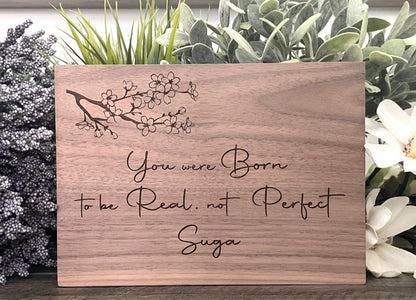 Personalized Wooden Mini Signs - Custom Design