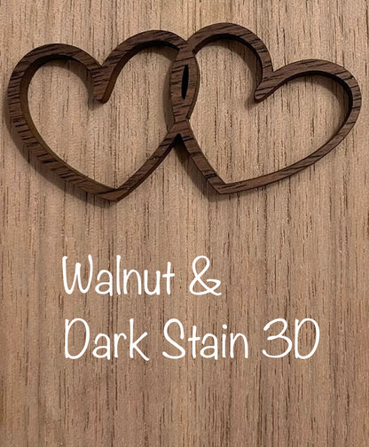 Personalized 3D & Engraved Wooden Signs - Animal Family