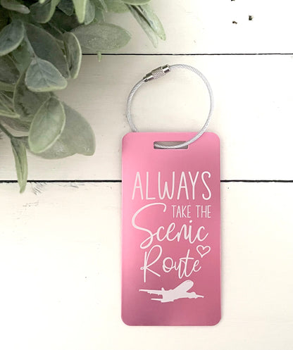 Personalized Aluminum Luggage Tags