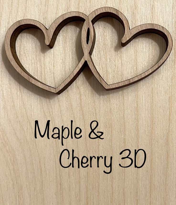 Personalized 3D & Engraved Wooden Signs - Animal Family