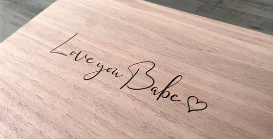 Personalized Wooden Mini Signs - Custom Design