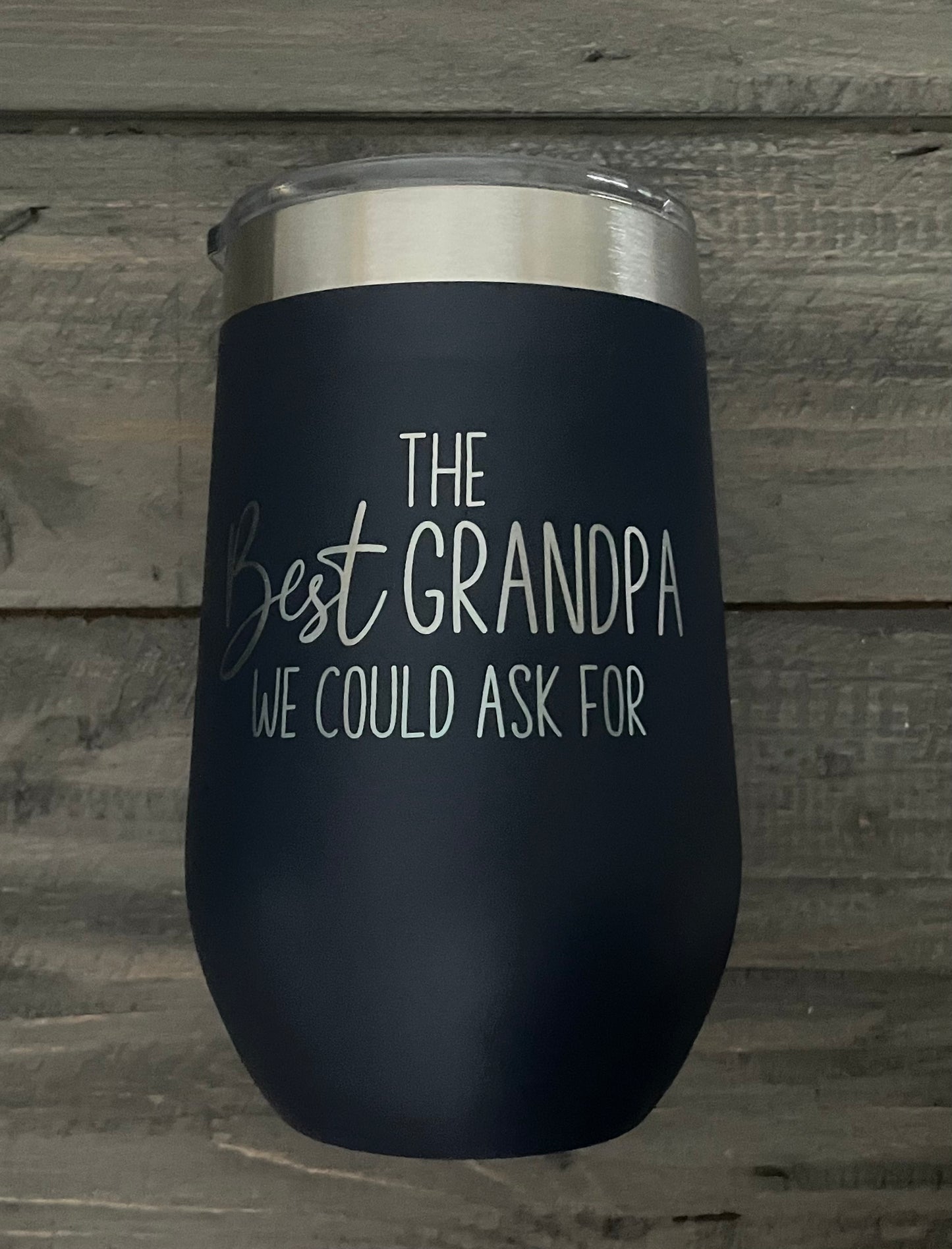 Personalized 16oz Stainless Steel Wine Tumblers