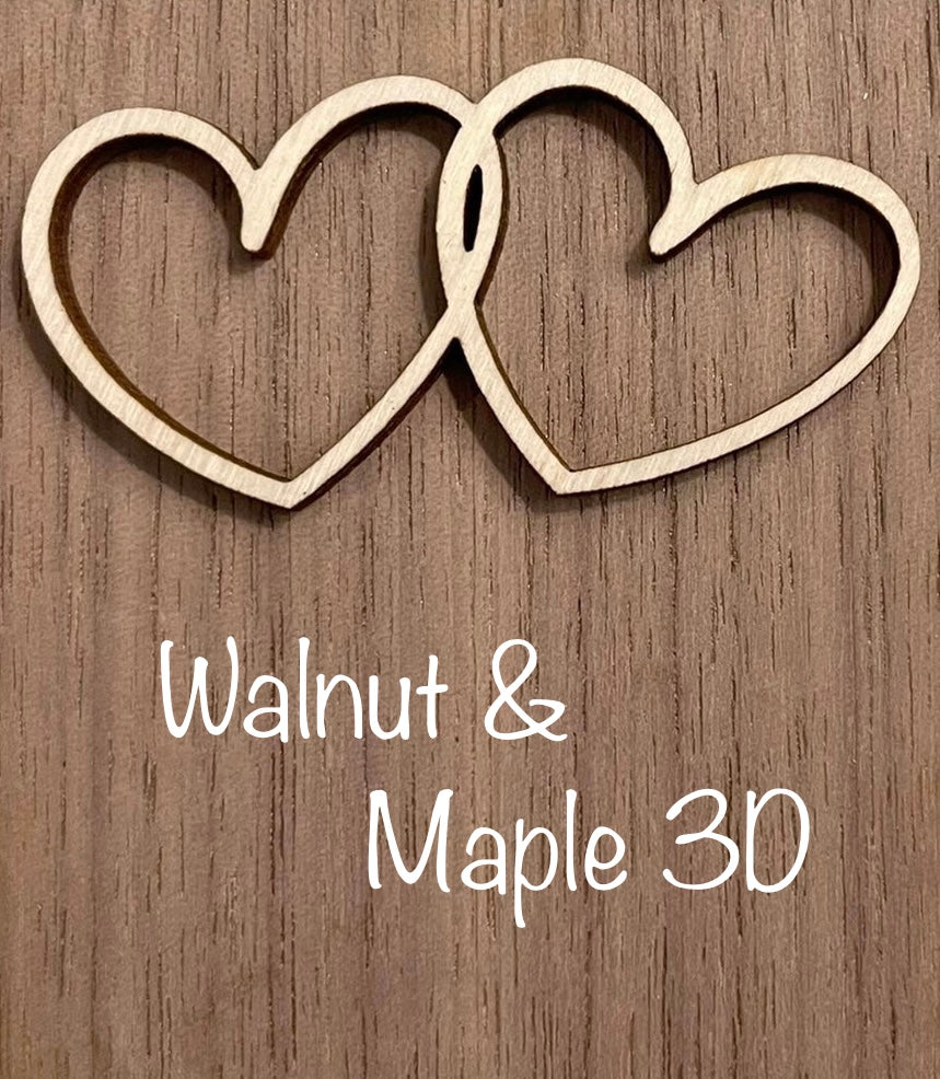 Personalized 3D & Engraved Wooden Signs - Animal Family