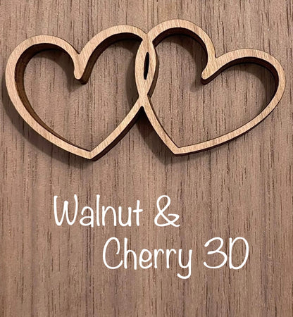 Personalized 3D & Engraved Wooden Signs - Animal Family